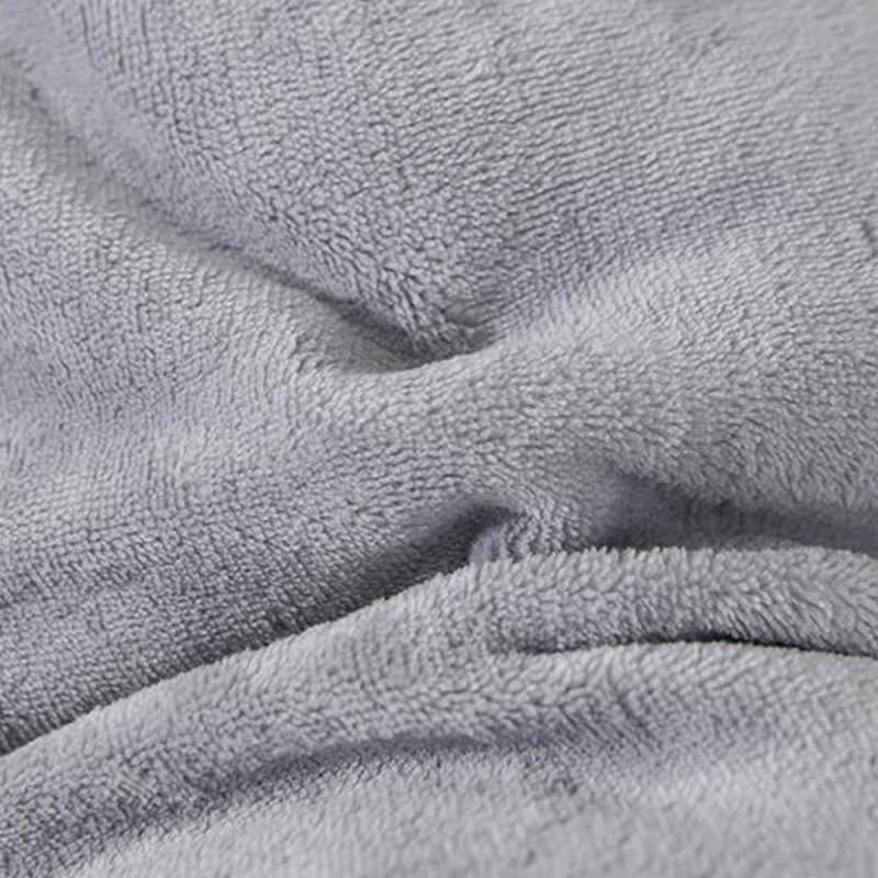 Simple Solid Color Soft Winter Blanket