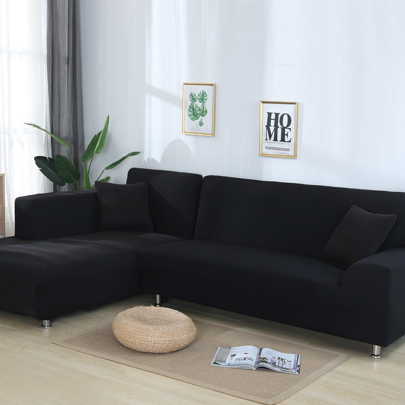 Solid Color Elastic Stretchable Sofa Cover