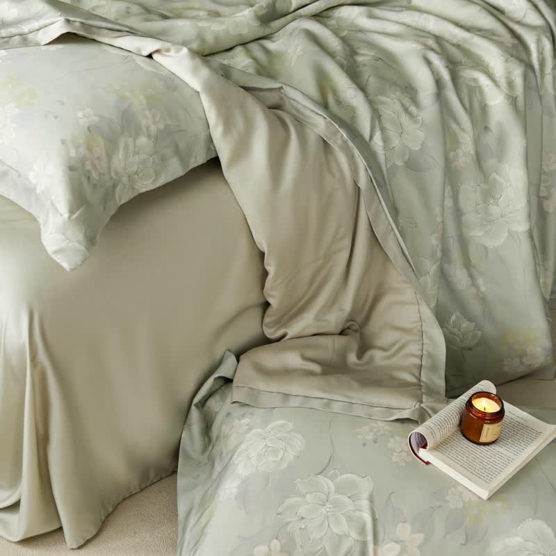 Pastoral Lotus Summer Breathable Bedding