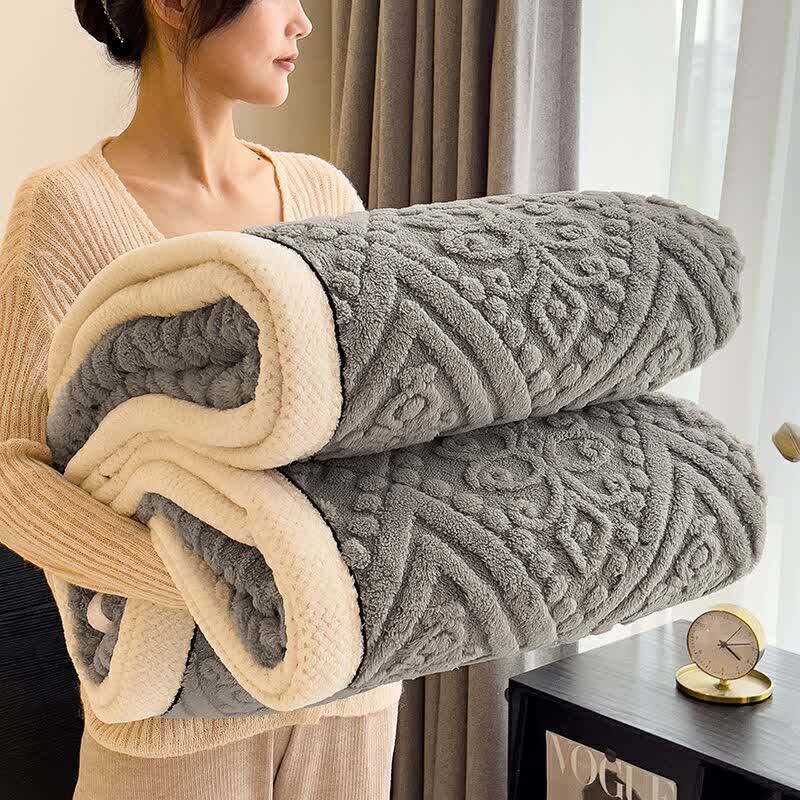 Double-sided Comfy Fluffy Fleece Blanket