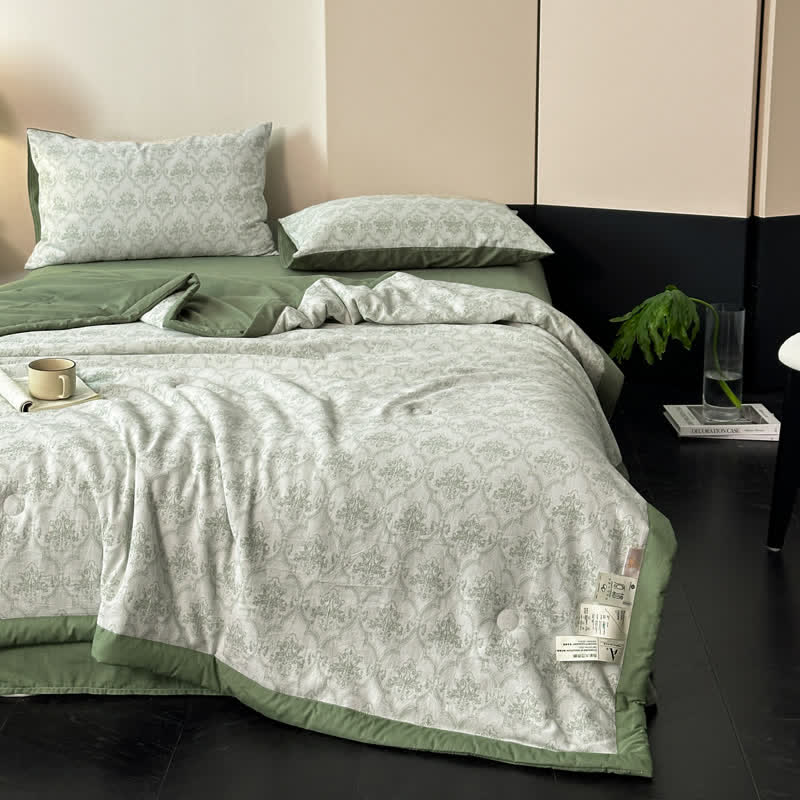 Fresh Style Cotton Gauze Summer Bedding